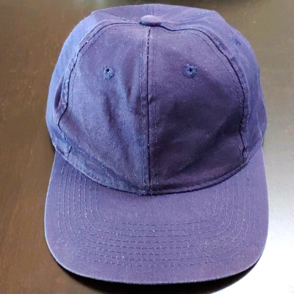 🌻Youth Navy 6-Panel Cotton Baseball Cap